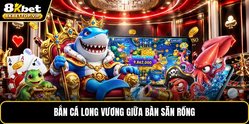 Bắn cá long vương giữa bàn săn rồng