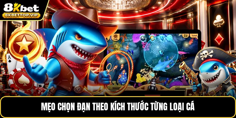 Mẹo chọn đạn theo kích thước từng loại cá